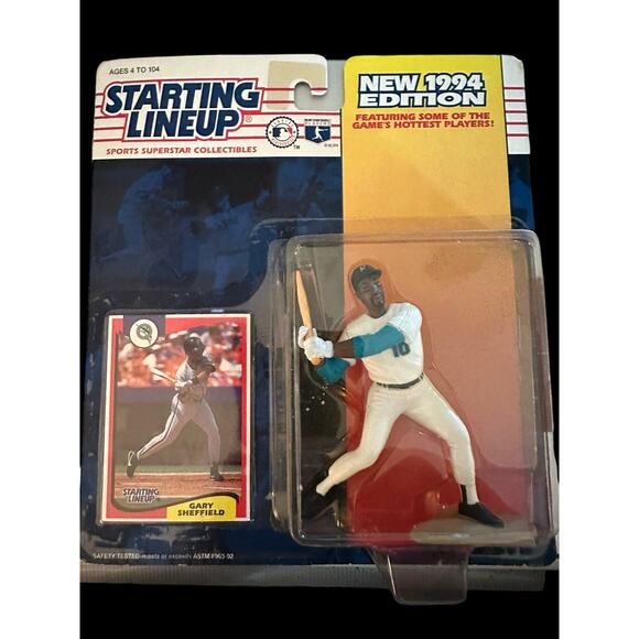 Starting Lineup Gary Sheffield Florida Marlins MLB 1994 Vintage - Picture 1 of 4